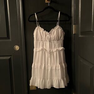 White babydoll dress